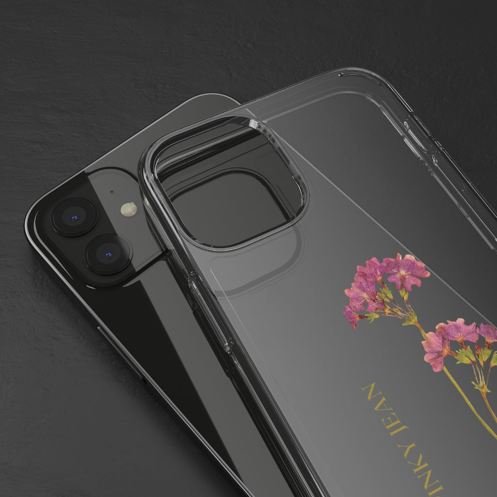 Clear Phone Cases - Flower