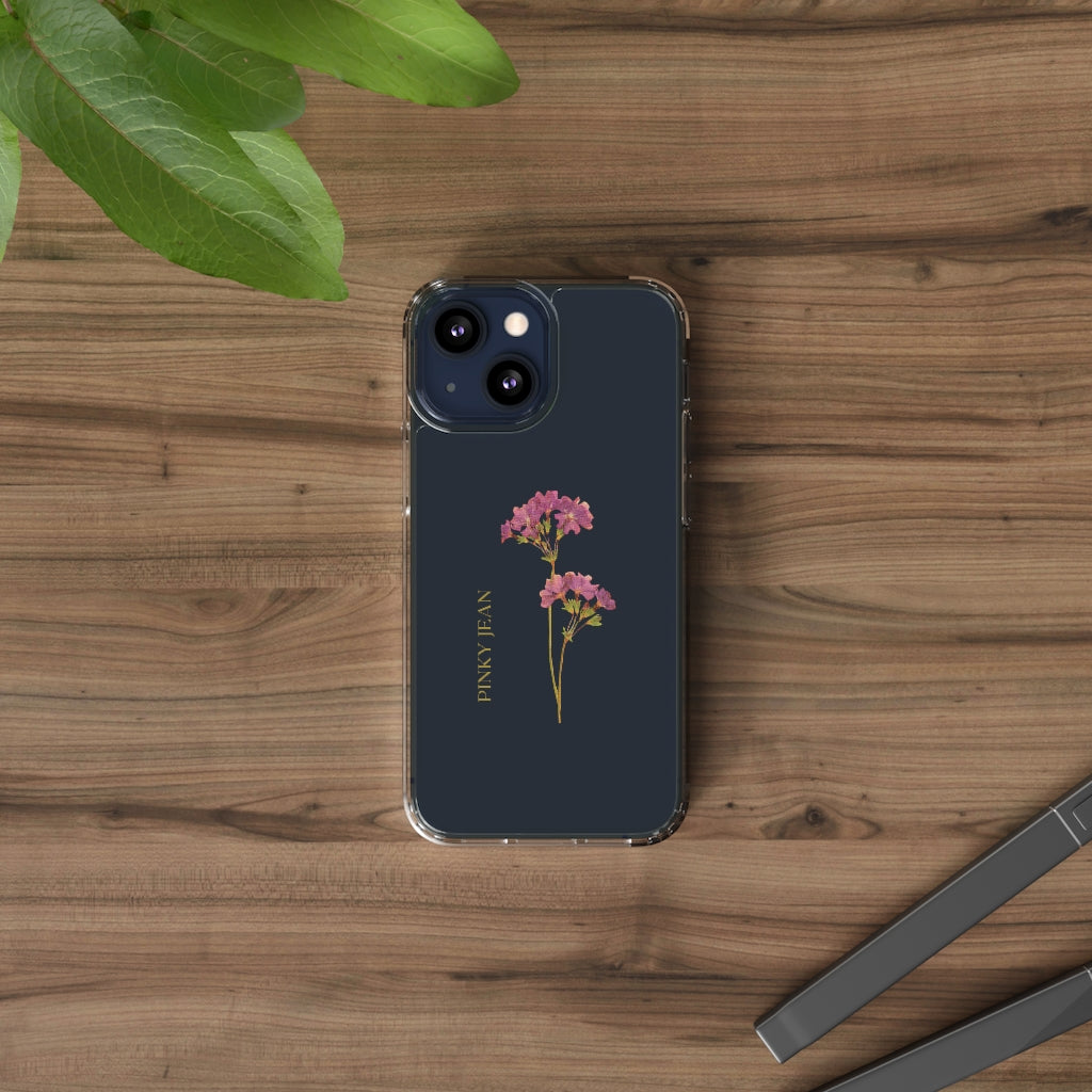 Clear Phone Cases - Flower