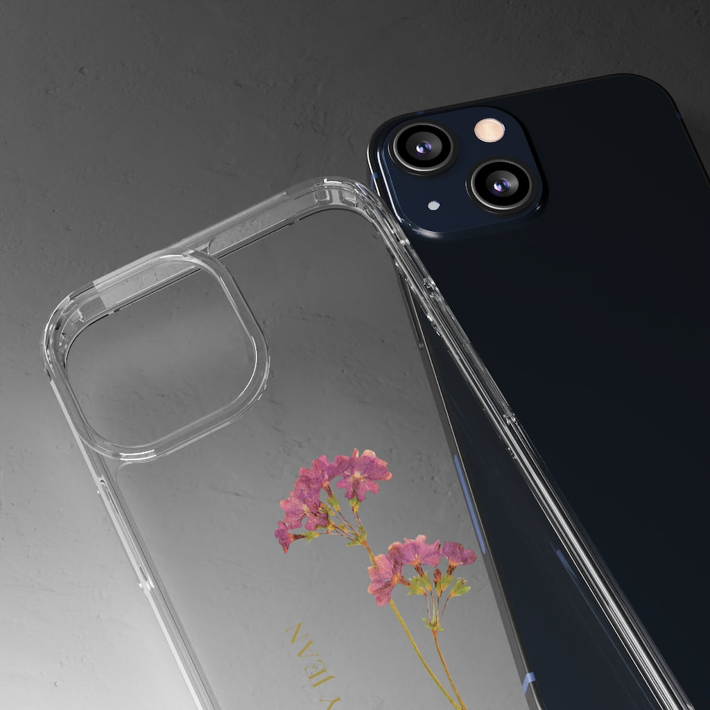 Clear Phone Cases - Flower