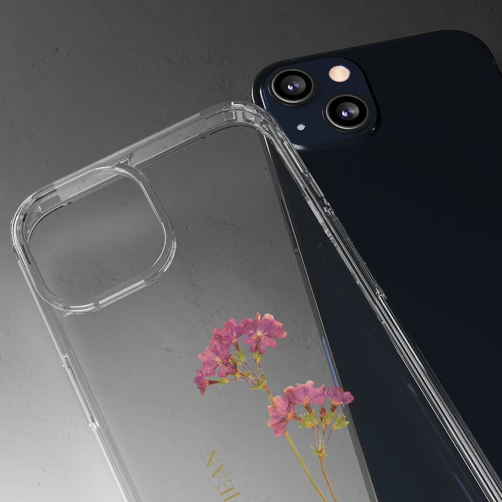 Clear Phone Cases - Flower