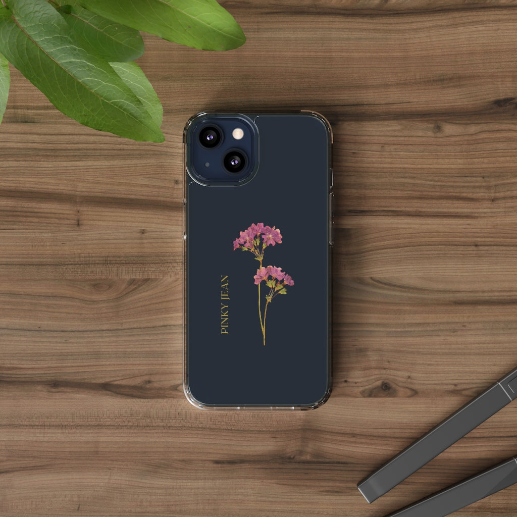 Clear Phone Cases - Flower