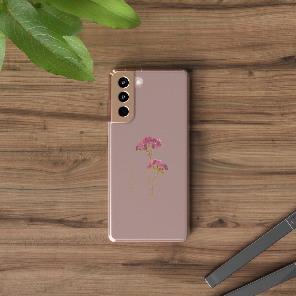 Clear Phone Cases - Flower