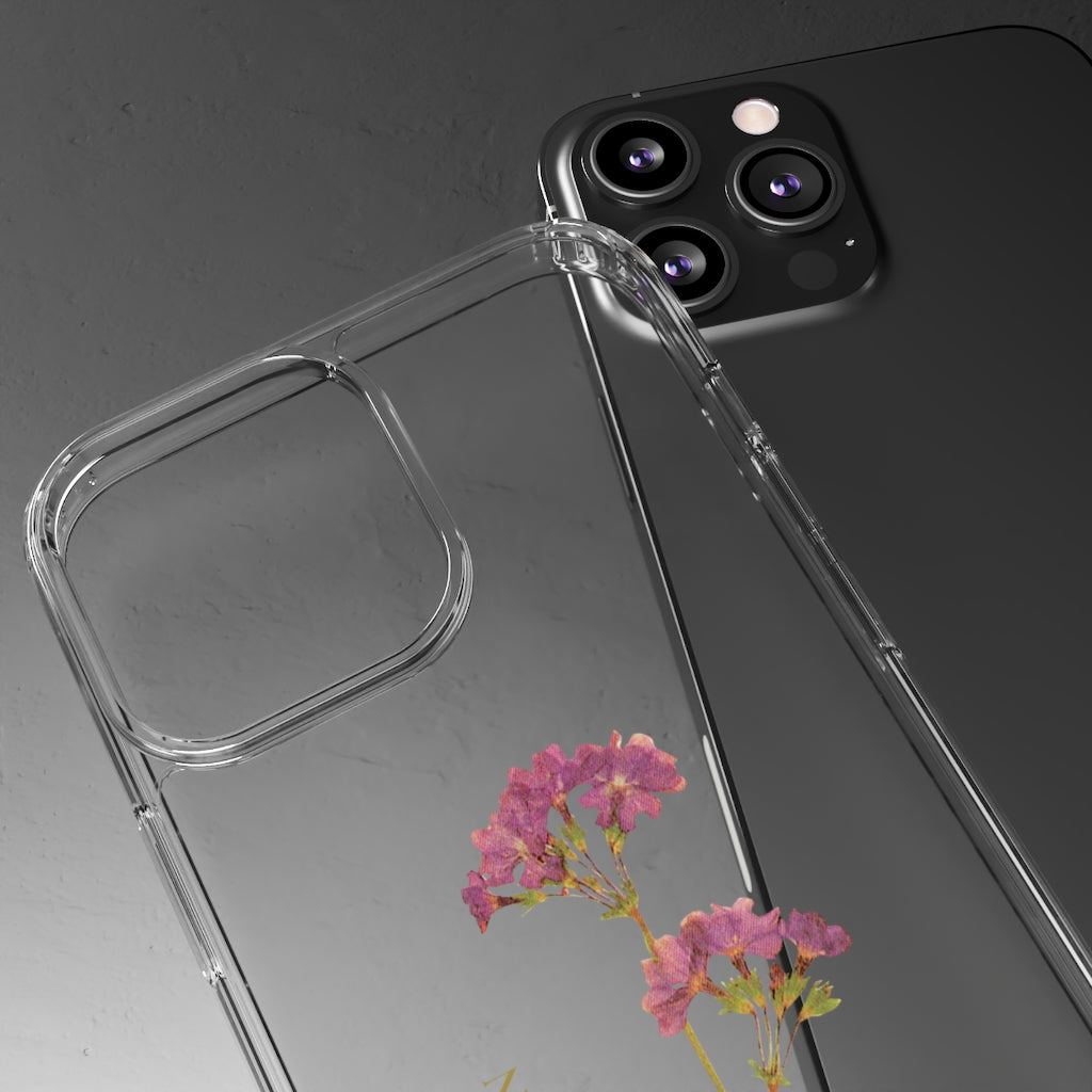 Clear Phone Cases - Flower