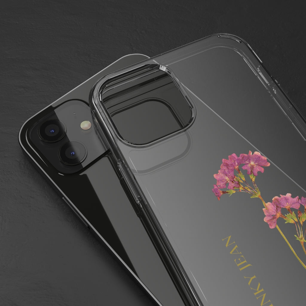 Clear Phone Cases - Flower