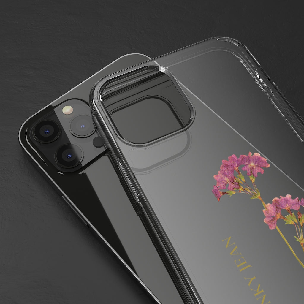 Clear Phone Cases - Flower