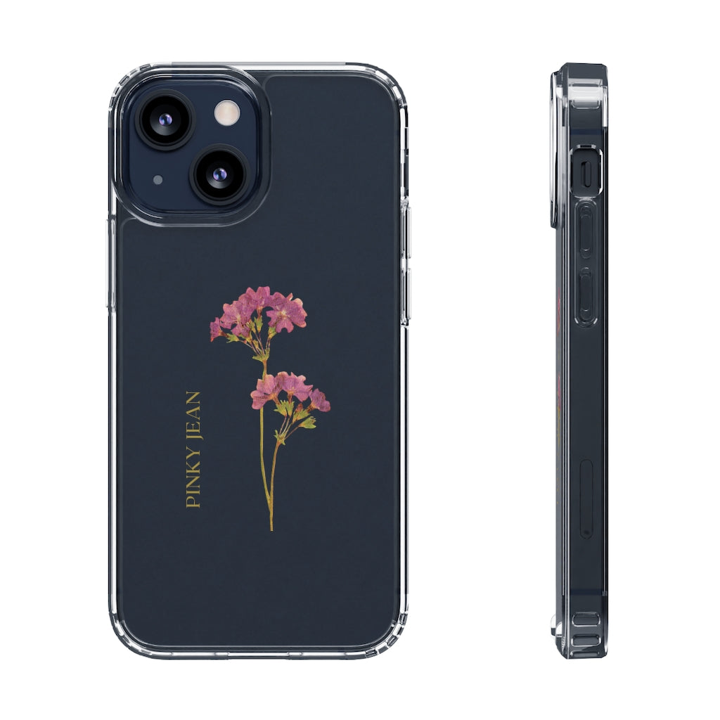 Clear Phone Cases - Flower