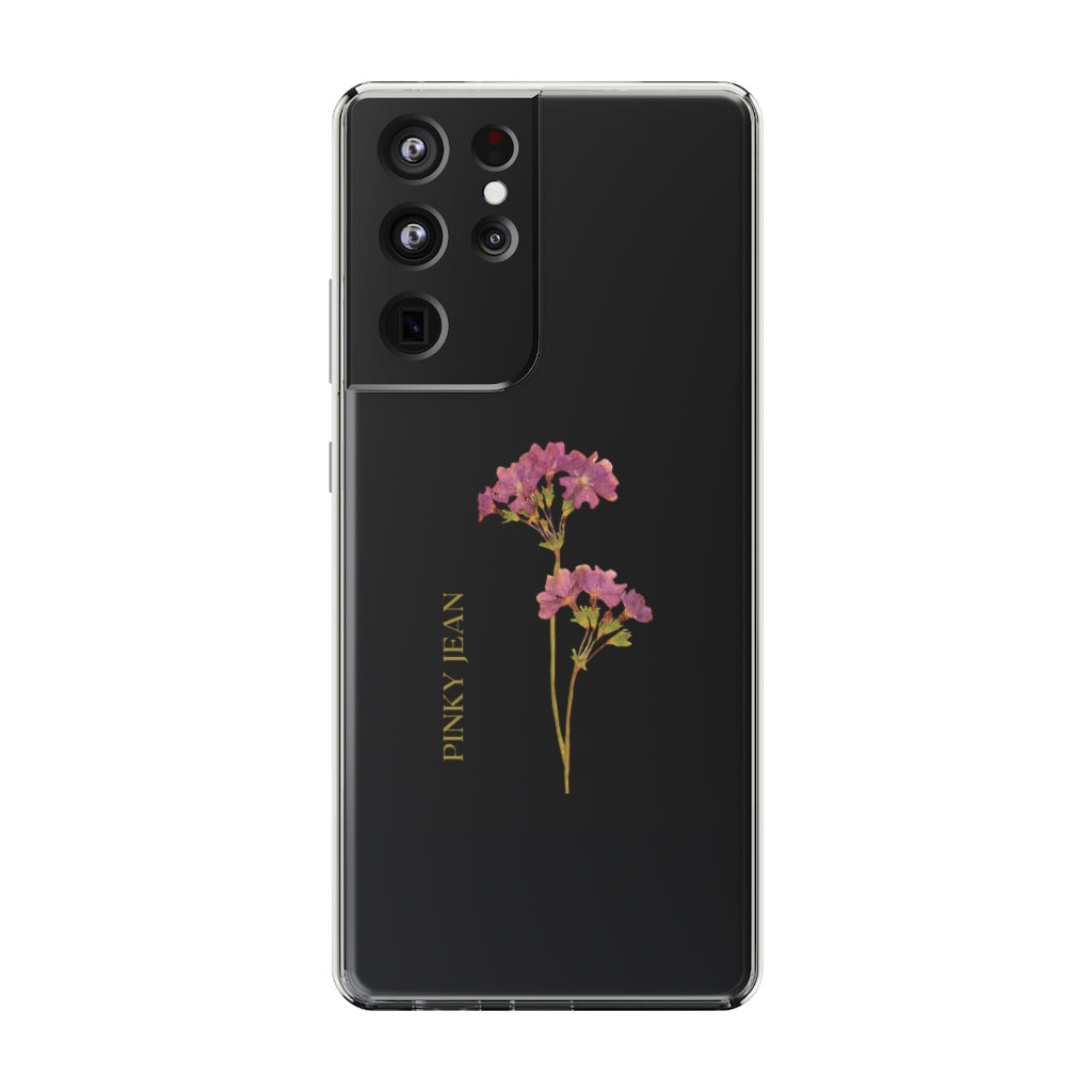 Clear Phone Cases - Flower