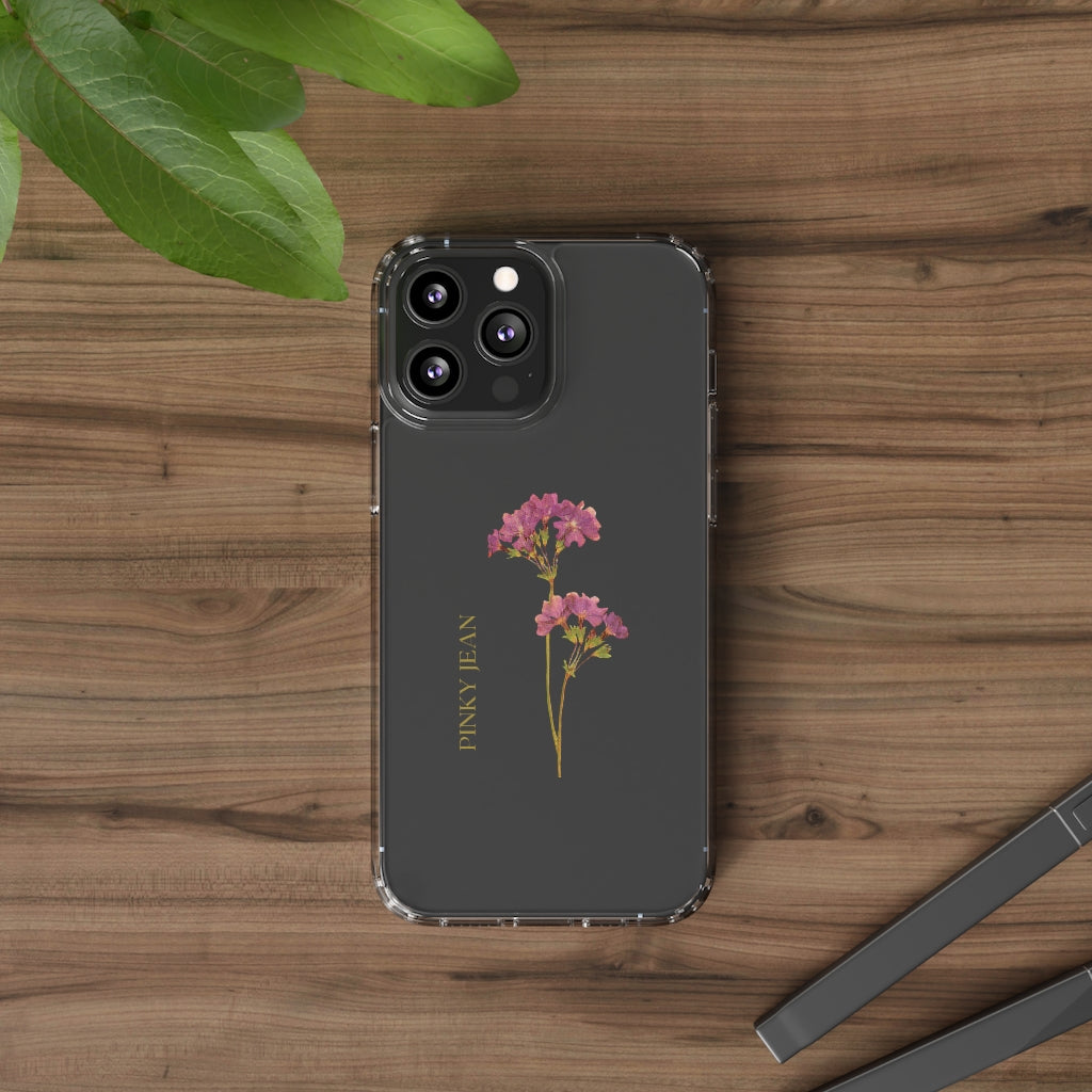 Clear Phone Cases - Flower