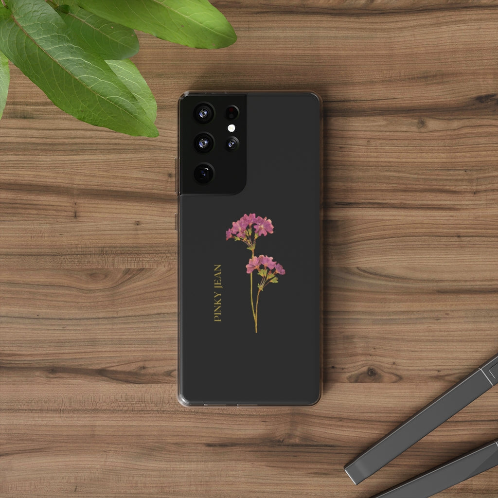 Clear Phone Cases - Flower